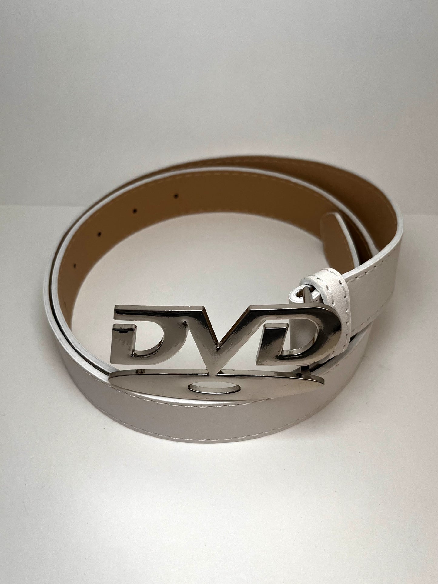 White DVD Belt