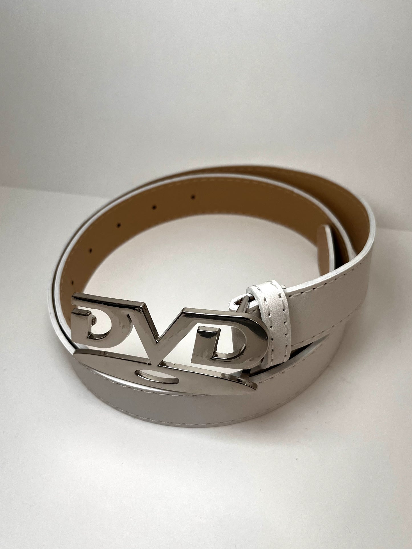 White DVD Belt